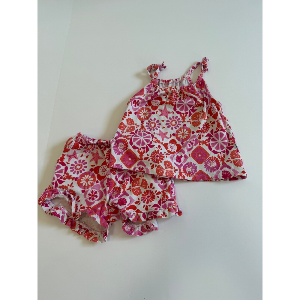 Little Sleepies Coastal Gems Tank and Bloomer Set 12-18M